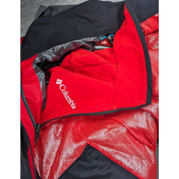 COLUMBIA Womens Jacket - Red, News Anchor Official, Category 5 2.0, Size M, NWT - Picture 5 of 6